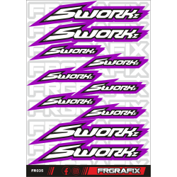 SWORKZ STICKER PURPLE - FRGRAFIX