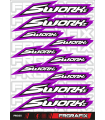 PEGATINA SWORKZ LILA - SWORKZ STICKER PURPLE