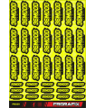 PEGATINA 36MOOD AMARILLO FLUOR - 36MOOD STICKERS FLUORESCENT YELLOW