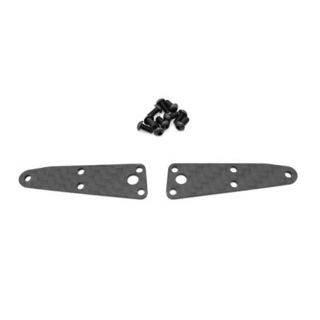 Carbon LCD Front Upper Arm Cover (1.2mm) (2) - SWORKZ