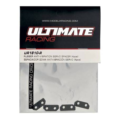 ESPACIADOR GOMA ANTIVIBRACIÓN PARA SERVO (4PCS)