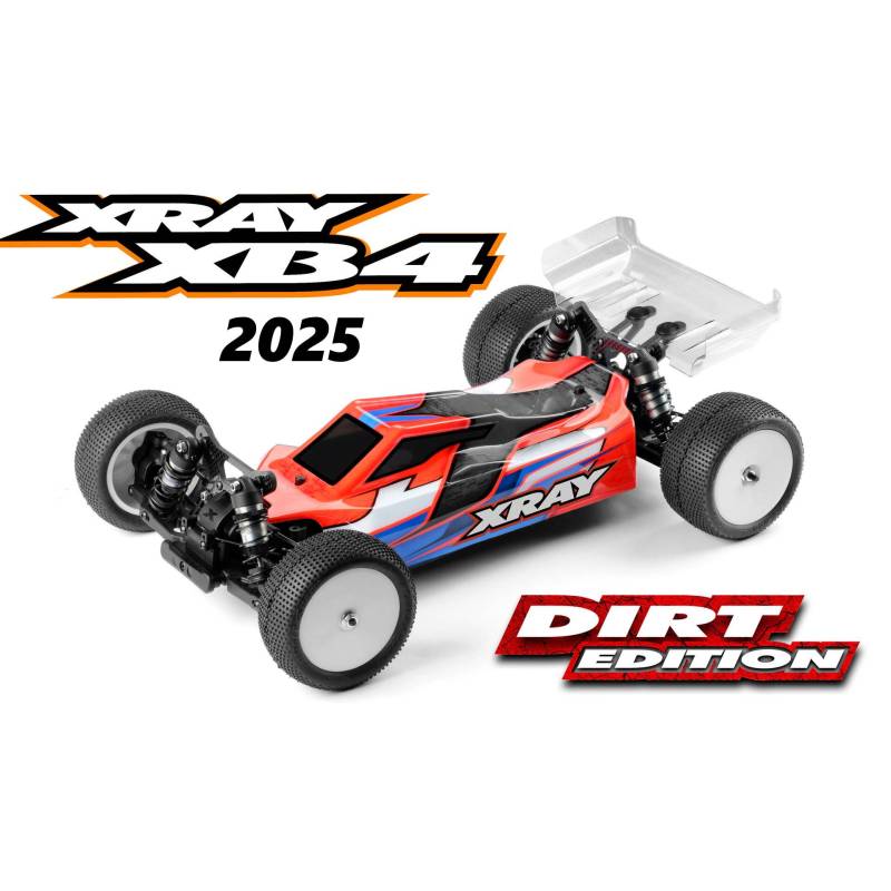 XRAY XB4D'25 - 4WD 1/10 ELECTRIC OFF-ROAD CAR - DIRT XRAY XB4D'25 - 4WD 1/10 ELECTRIC OFF-ROAD CAR - DIRT