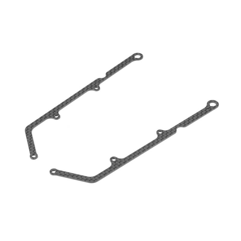 X12 CARBON SIDE BRACE FOR 1-PIECE CHASSIS 1.0MM (2) - XRAY - 376335-L X12 CARBON SIDE BRACE FOR 1-PIECE CHASSIS 1.0MM (2) - XRAY - 376335-L