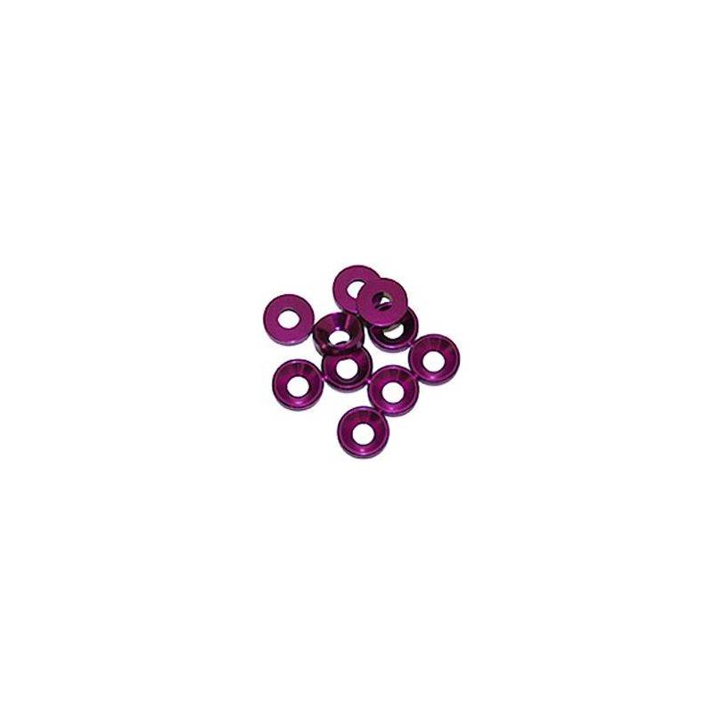 3 mm. ALU. WASHER PURPLE (10 pcs) - UR1501-P - ULTIMATE 3 mm. ALU. WASHER PURPLE (10 pcs) - UR1501-P - ULTIMATE