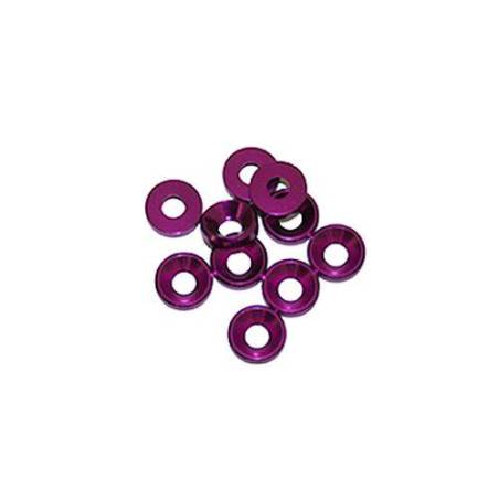 3 mm. ALU. WASHER PURPLE (10 pcs) - UR1501-P - ULTIMATE