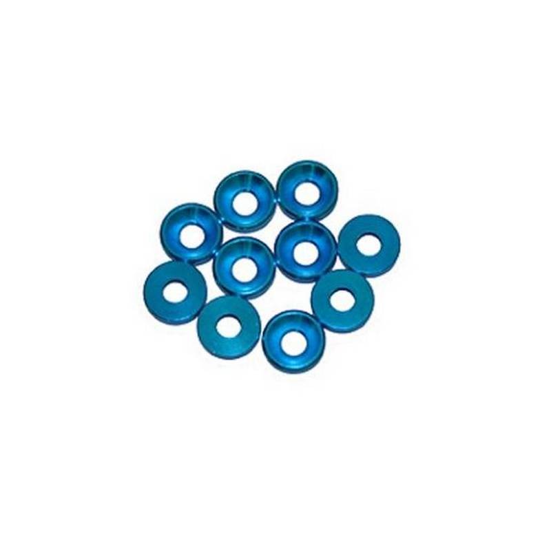 3 mm. ALU. WASHER BLUE (10 pcs) - UR1501-A - ULTIMATE 3 mm. ALU. WASHER BLUE (10 pcs) - UR1501-A - ULTIMATE