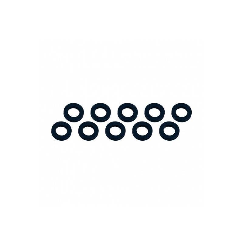 ALUMINUM SHIM (3x6x1mm) BLACK (10pcs) - UR1505-N - ULTIMATE ALUMINUM SHIM (3x6x1mm) BLACK (10pcs) - UR1505-N - ULTIMATE