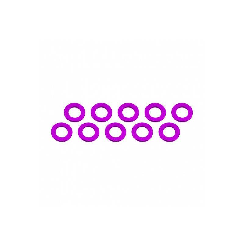ARANDELAS ALUMINIO (3x6x0.5mm) ROSA (10u.) ARANDELAS ALUMINIO (3x6x0.5mm) ROSA (10u.)