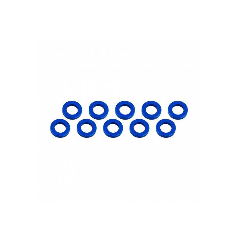 ARANDELAS ALUMINIO (3x6x1mm) AZUL (10u.) ARANDELAS ALUMINIO (3x6x1mm) AZUL (10u.)