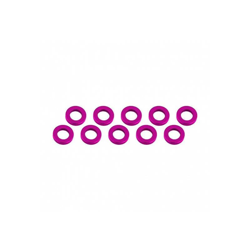 ARANDELAS ALUMINIO (3x6x1mm) ROSA (10u.) ARANDELAS ALUMINIO (3x6x1mm) ROSA (10u.)