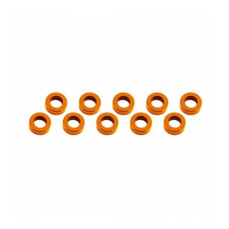 ALUMINUM SHIM  (3x6x2mm)   ORANGE (10pcs) - UR1506-G - ULTIMATE
