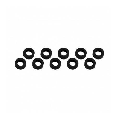 ALUMINUM SHIM  (3x6x2mm)  BLACK (10pcs) - UR1506-N - ULTIMATE
