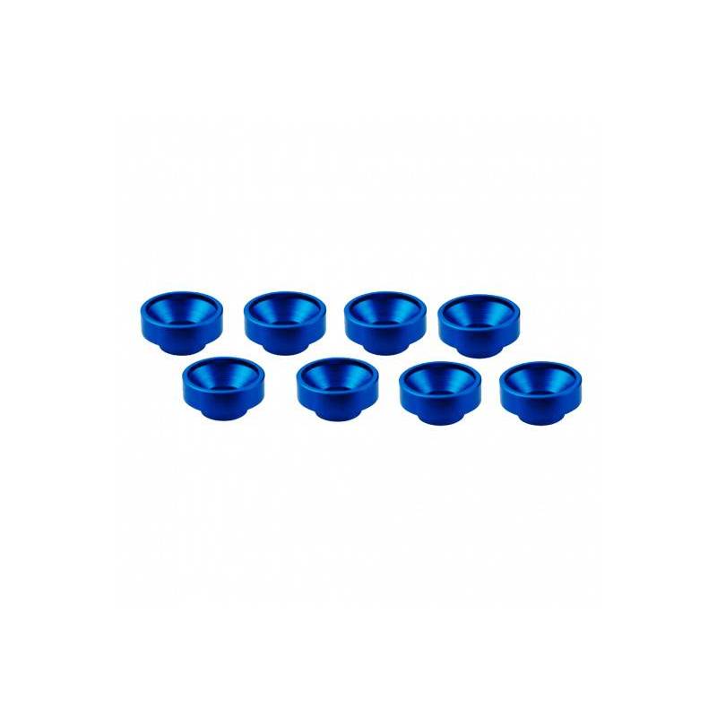 M3 ALUMINUM SERVO WASHER BLUE (8 pcs) - UR1507-A - ULTIMATE M3 ALUMINUM SERVO WASHER BLUE (8 pcs) - UR1507-A - ULTIMATE