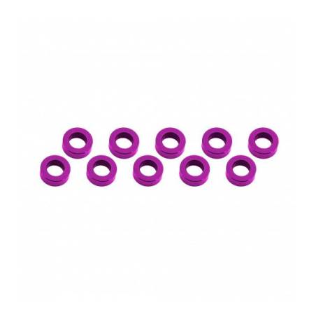 ALUMINUM SHIM (3x6x2mm)  PINK (10pcs) - UR1506-PK - ULTIMATE
