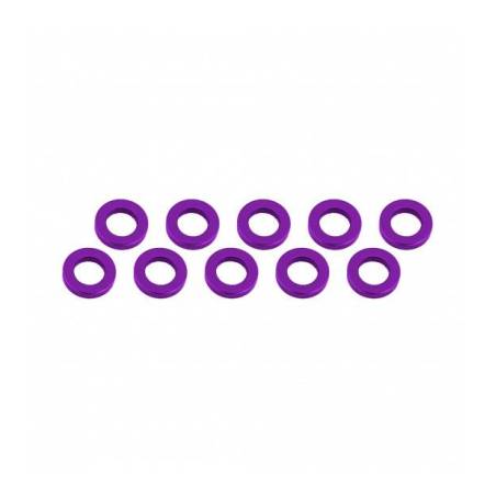 ALUMINUM SHIM (3x6x2mm) PURPLE (10pcs) - UR1506-P - ULTIMATE