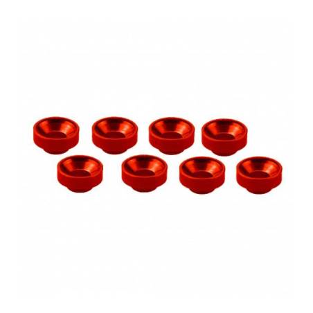 ARANDELAS ALUMINIO PARA SERVO ROJA (8u.)