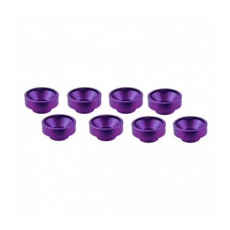 M3 ALUMINUM SERVO WASHER PURPLE (8 pcs) - UR1507-P - ULTIMATE