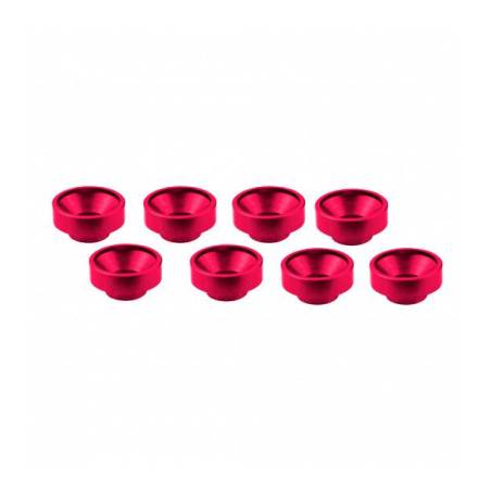 M3 ALUMINUM SERVO WASHER PINK (8 pcs) - UR1507-PK - ULTIMATE
