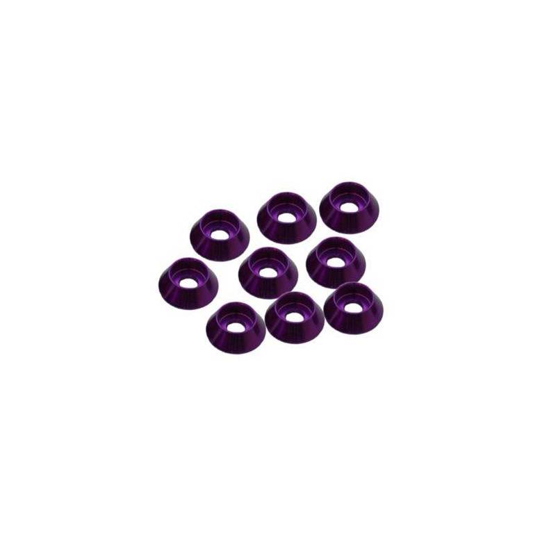 3MM ALUMINIUM CAP HEAD WASHER PURPLE (8 pcs) - UR1521-P - ULTIMATE 3MM ALUMINIUM CAP HEAD WASHER PURPLE (8 pcs) - UR1521-P - ULTIMATE