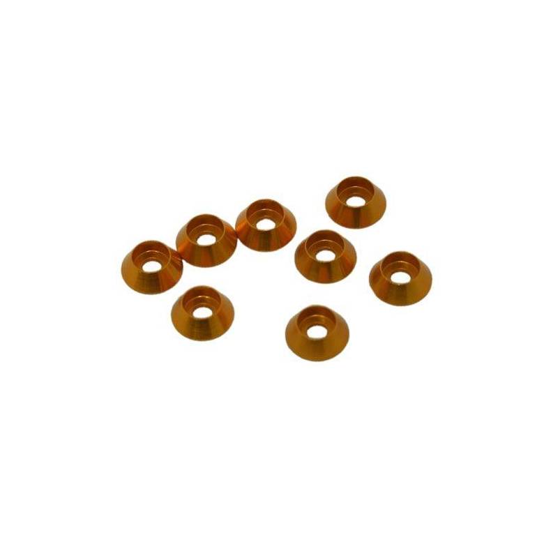 3MM ALUMINIUM CAP HEAD WASHER GOLD (8 pcs) - UR1521-G - ULTIMATE 3MM ALUMINIUM CAP HEAD WASHER GOLD (8 pcs) - UR1521-G - ULTIMATE