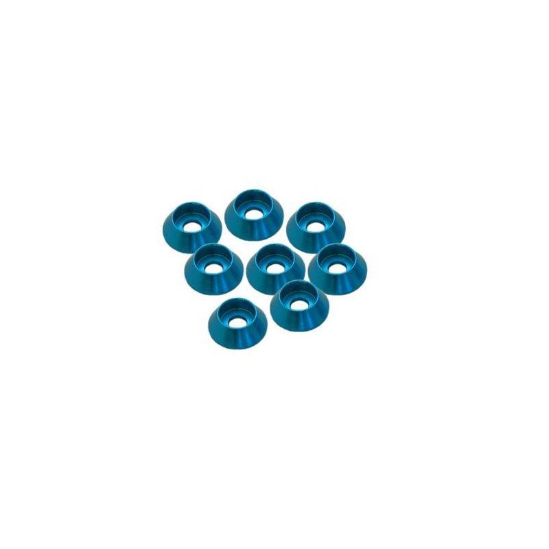 3MM ALUMINIUM CAP HEAD WASHER BLUE (8 pcs) - UR1521-A - ULTIMATE 3MM ALUMINIUM CAP HEAD WASHER BLUE (8 pcs) - UR1521-A - ULTIMATE