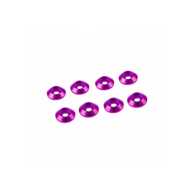 3MM ALUMINIUM CAP HEAD WASHER PINK (8 pcs) - UR1521-PK - ULTIMATE 3MM ALUMINIUM CAP HEAD WASHER PINK (8 pcs) - UR1521-PK - ULTIMATE