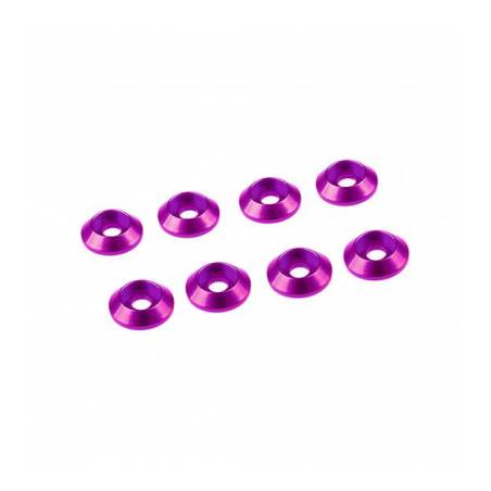 3MM ALUMINIUM CAP HEAD WASHER PINK (8 pcs) - UR1521-PK - ULTIMATE
