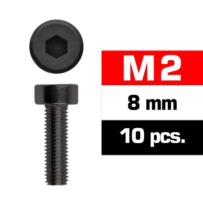 TORNILLOS M2x8mm CILINDRICO (10u.) TORNILLOS M2x8mm CILINDRICO (10u.)