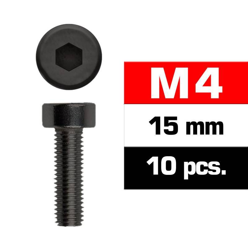 TORNILLOS M4x15mm CILINDRICO (10u.) TORNILLOS M4x15mm CILINDRICO (10u.)