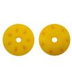 16mm CONICAL SHOCK PISTONS (1.2mm x 7 angled holes) (2pcs) - UR1714