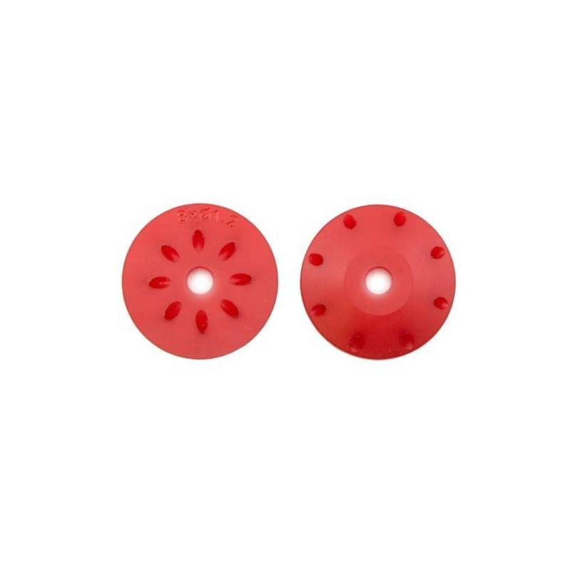 16mm CONICAL SHOCK PISTONS (1.2mm x 8 angled holes) (2pcs) - UR1711 - 16mm CONICAL SHOCK PISTONS (1.2mm x 8 angled holes) (2pcs) - UR1711 -