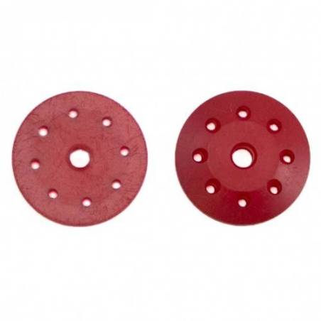 16mm CONICAL SHOCK PISTONS (1.2mm x 8 holes) (2pcs) - UR1731