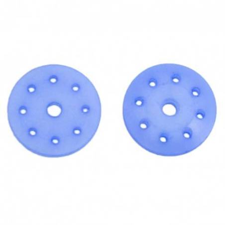 16mm CONICAL SHOCK PISTONS (1.3mm x 8 holes) (2pcs) - UR1732