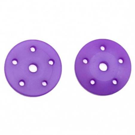 16mm CONICAL SHOCK PISTONS (1.5mm x 5 holes) (2pcs) - UR1735