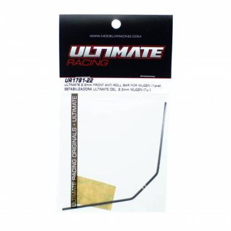 BARRA ESTABILIZADORA ULTIMATE DEL. 2.2mm MUGEN. ASSOCIATED. XRAY (1)