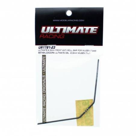 BARRA ESTABILIZADORA ULTIMATE DEL. 2.3mm MUGEN. ASSOCIATED. XRAY (1)