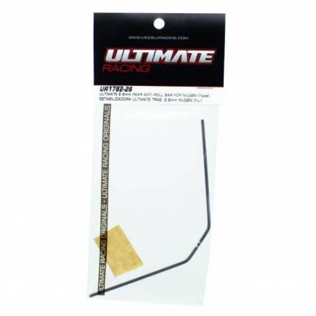 BARRA ESTABILIZADORA ULTIMATE TRAS. 2.6mm MUGEN. ASSOCIATED. XRAY (1)