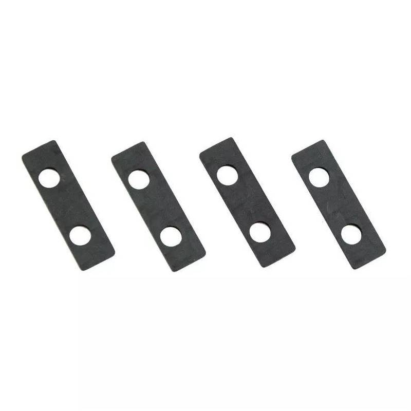 CARBON FIBER SERVO SPACER 1mm (4pcs) - ULTIMATE CARBON FIBER SERVO SPACER 1mm (4pcs) - ULTIMATE