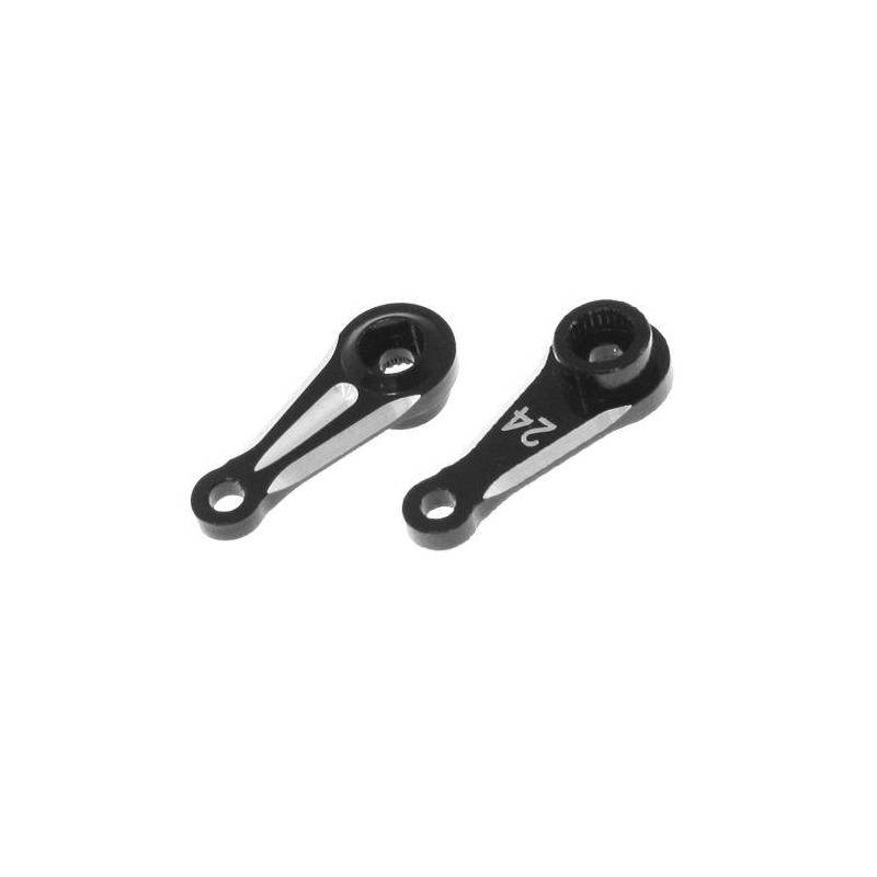 ALUMINIUM SINGLE ARM SERVO HORN (24T - HITEC) (1pc.) - UR1802 - ULTIM ALUMINIUM SINGLE ARM SERVO HORN (24T - HITEC) (1pc.) - UR1802 - ULTIM