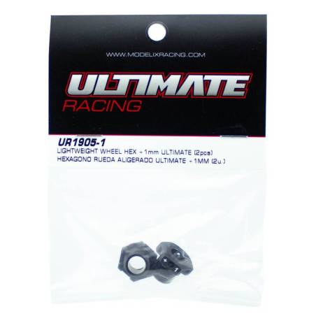 LIGHTWEIGHT WHEEL HEX +1mm ULTIMATE (2pcs) - ULTIMATE - UR1905-1