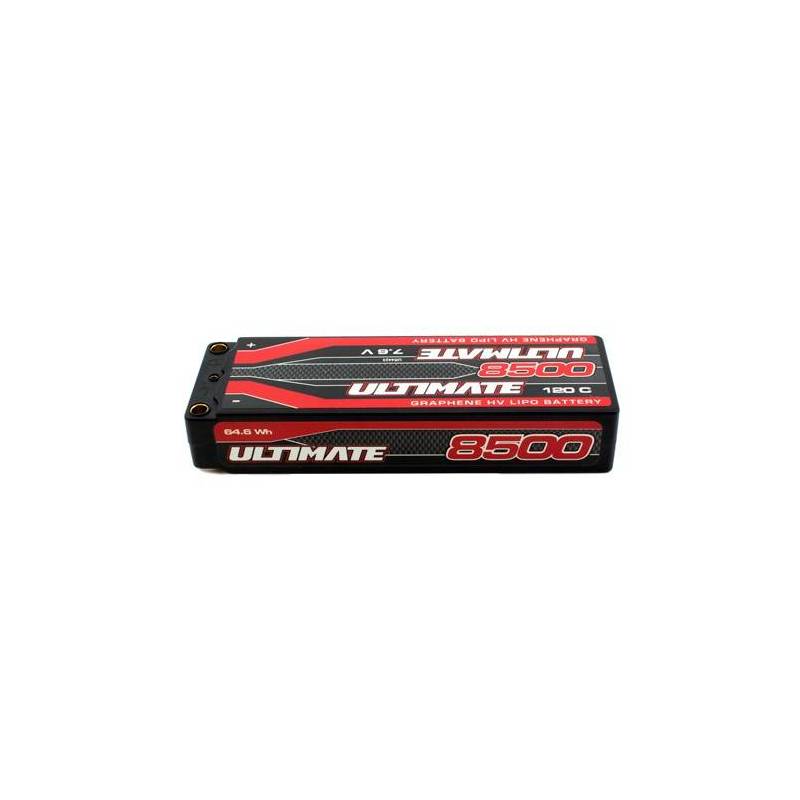 ULTIMATE GRAPHENE HV LiPo STICK 8500 7.6V 120C 5mm TUBES - UR4425 - U ULTIMATE GRAPHENE HV LiPo STICK 8500 7.6V 120C 5mm TUBES - UR4425 - U