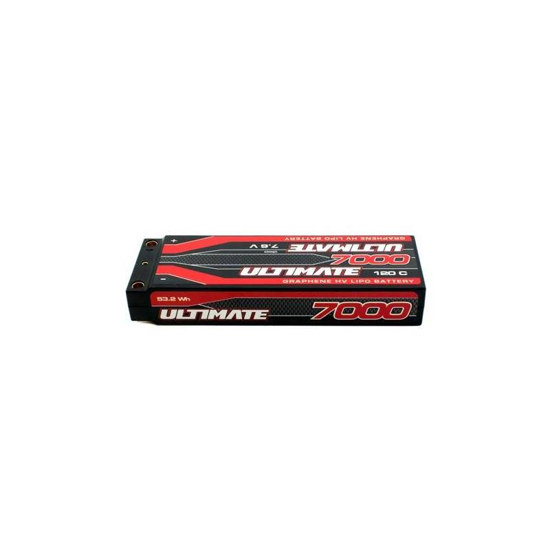 ULTIMATE GRAPHENE HV LiPo STICK 7000 7.6V 120C 5mm TUBES - UR4424 - U ULTIMATE GRAPHENE HV LiPo STICK 7000 7.6V 120C 5mm TUBES - UR4424 - U