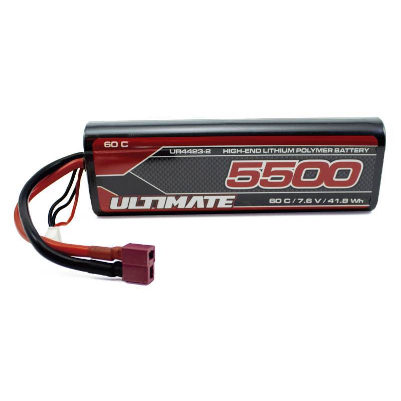 BATERIA LIPO HV STICK HC 7.6V. 5500 MAH 60C T-DEAN - ULTIMATE BATERIA LIPO HV STICK HC 7.6V. 5500 MAH 60C T-DEAN - ULTIMATE