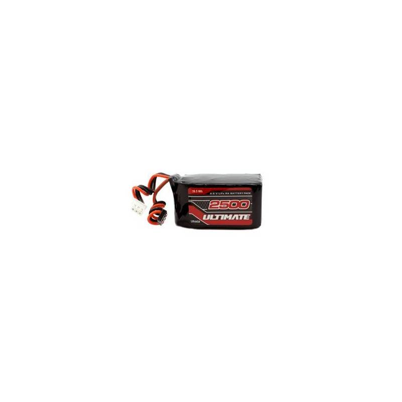 ULTIMATE 6.6v. 2500mAh LiFe HUMP RECEIVER BATTERY PACK JR - UR4454 - ULTIMATE 6.6v. 2500mAh LiFe HUMP RECEIVER BATTERY PACK JR - UR4454 -