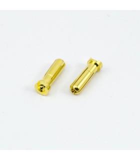 5.0mm BULLET CONNECTOR MALE (2pcs) - UR46110 - ULTIMATE