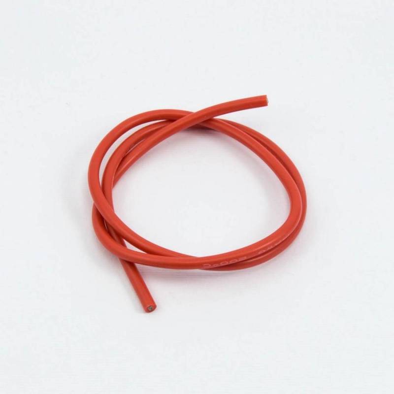 CABLE SILICONA ROJO 14awg (50cm) CABLE SILICONA ROJO 14awg (50cm)