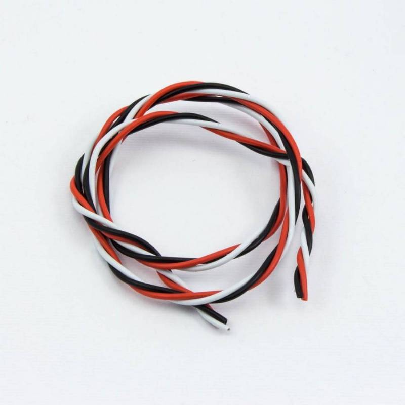 CABLE SERVO TRENZADO 22awg (50cm) CABLE SERVO TRENZADO 22awg (50cm)