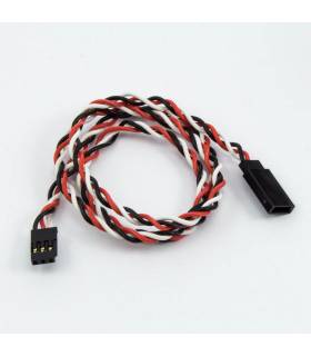 FUTABA SERVO EXTENSION TWIST (90cm) - UR46205 - ULTIMATE