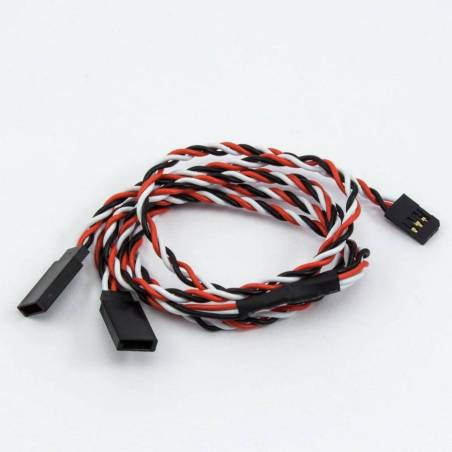 Y CONECTOR FUTABA CABLE TRENZADO (60cm)