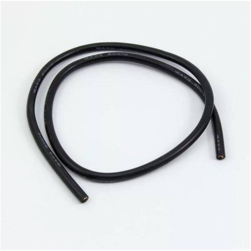 CABLE SILICONA NEGRO 10awg (50cm) CABLE SILICONA NEGRO 10awg (50cm)